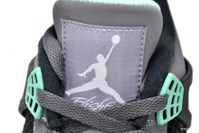 One Kick Air Green Jordan Glow 308497-033 Retro 4 0521